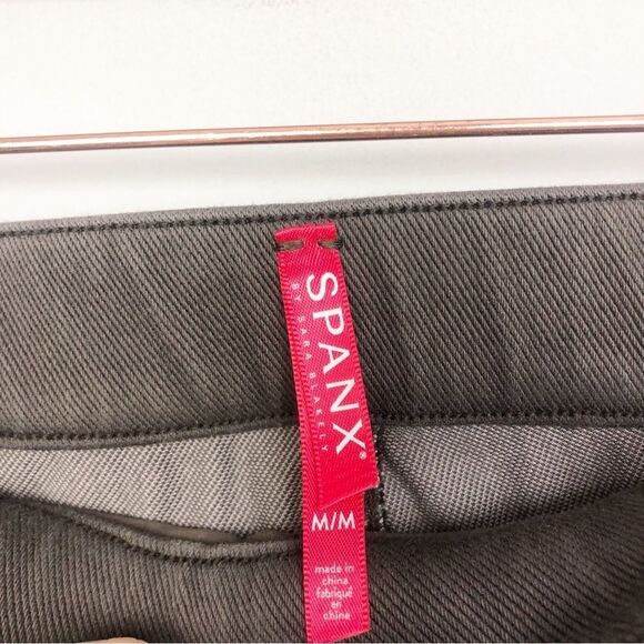 SPANX | Brown Jean-ish Ankle Pants Jeggings in Rich Cocoa Women’s Size Medium - Picture 6 of 9